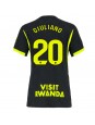 Atletico Madrid Giuliano Simeone #20 Venkovní Dres pro Dámské 2026-27 Krátký Rukáv Atletico Madrid Giuliano Simeone #20 Venkovní Dres pro Dámské 2026-27 Krátký Rukáv